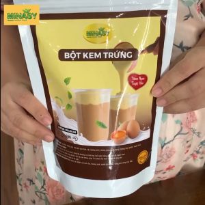Bột kem trứng tự nấu trà sữa béo ngậy thơm ngon Minasy