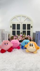 Bandai | Kawaii Waddle Dee Meta Knight King Dedede Plush Toys Cute Kirby Pendants Stuffed Plushies Dolls