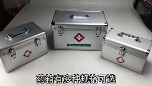 HANA  12inch Medicine Box Wall-Mounted Safety Medicine Box Portable Household Medicine Box Factory Inspection Medicine Box Kindergarten First Aid Box