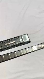 Chống Trầy Cốp Trong Ngoài Titan Xe Toyota Wigo 2023-24 Mẫu Vân Titan Cao Cấp Sẵn Keo Dán 3M