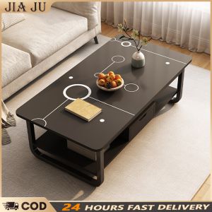 JIAJU Tea Table LivingRoom Household Small Unit Simple Modern Simple Small Table Rental Housing Balcony Sofa Tea Table 茶几桌