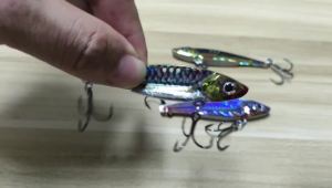 Spinner Spoon Metal Jig Bait 7.5g 10g 16g 20g VIB Sinking Blade Spinning Treble Hook Spinnerbait Pesca Tackle Sea Fishing Lure