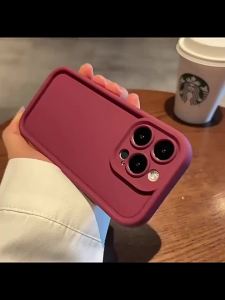 Ốp Điện Thoại iPhone Pro Max 17 16 15 14 13 12 11 Plus Cao Cấp Màu Trơn Chống Sốc Chất Liệu TPU - Phụ Kiện Bảo Vệ Bền Bỉ