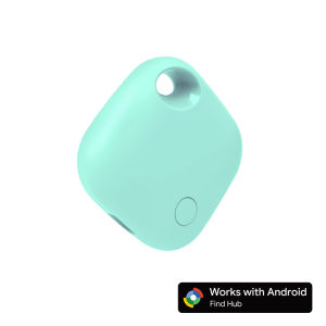 Rechargeable GPS Tag for Android Devices Work With Googles Find Hub Key Finder Smart Tag for Pixel Xiaomi Samsung Moto Locator