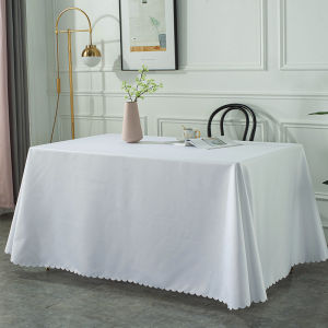 Y7 | Custom High-Quality White Plain Tablecloth