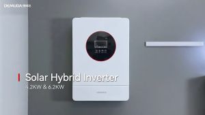 DEMUDA hybrid inverter 4.2KW/6.2KW Pure Sine Wave Solar Hybrid Inverter Built-in MPPT Solar Charge Controller Off/on grid inverter 逆变一体机