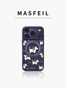 MASFEIL | Magnetic Stand Case with Full Coverage and Fo5 Support for iPhone 17promax and iPhone 16pro