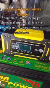 Full Automatic Car Battery Charger 12V 6A Intelligent Repair Fast Power Charging Digital LCD Display