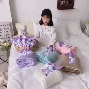 Bath Towel Cartoon Cute Towel Wrap Quick Drying Super Absorbent INS Style 2 in 1 Stella Lou Towel/Bath Towel for Children