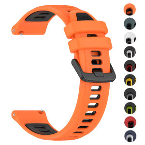 20 22mm Silicone Strap for Garmin Forerunner 255 265 645 245 165 55 Band Venu 2/3/SQ/2 Plus Wristbands Vivoactive 3 5 4 Bracelet