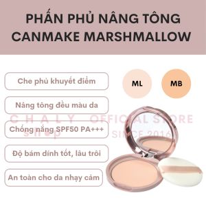 Phấn phủ lành tính Canmake Marshmallow Finish Powder 10g Nhật Bản