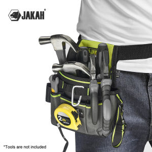 Jakah Tool Pouch Electrician Tool Pouch Premium Professional Multi-Pocket Organizer HL148