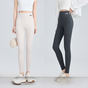 MiiOW | Thickened Fleece Warm Womens Autumn Winter High Waist Leggings Tummy Control Slimming Long Pants Casual High Waist Leggings