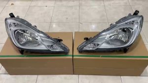 217-1169 HEADLAMP HEAD LAMP LAMPU DEPAN UTAMA JAZZ 2011 SD 2015 CRYSTAL CHROME