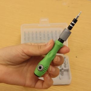 32 in 1 Precision Screwdriver Set Mini Screwdriver Bits Magnetic Precision Screwdriver Interchangeable Screwdriver Set Multi-size Screw Head Repair Tools Set