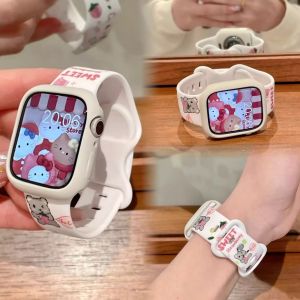 2024 New Arrival Smart Watch Womens Cute Cartoon Good-looking Multi-Functional Sports Bracelet for Junior and Senior High School Students Men