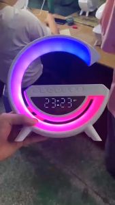 Wireless Charge Portable Multi-Function Phone Wireless Charging RGB Night Light LED Wireless Speaker