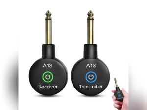 IRIN | IRIN Wireless Transmitter Receiver 2.4G Wireless Guitar System Rechargeable Audio Equipment for Electric Guitar Performance
