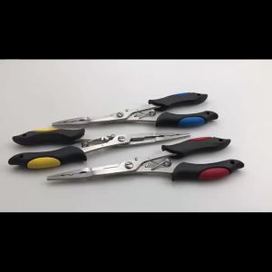 Long Tip Fishing Pliers Stainless Steel Hook Remover Fishing Line Cutter Tied Hook Multifunctional Fishing Pliers