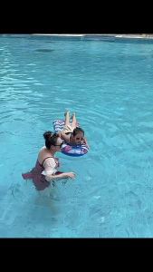 1Pcs Inflatable Pool Float Swim Tube Water Hammock Pool Accessories Swimming Ring Tube Summer Water Pool Surfboard Air Mattress