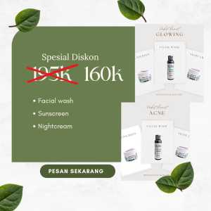 PAKET HEMAT BIOSKINTECH ACNE DAN GLOW