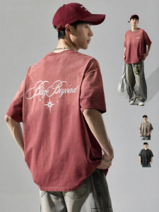 SZON | Star Print T-shirt Short Sleeve Cotton Summer