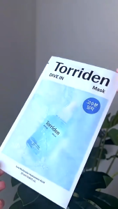 Torriden DIVE IN Low Molecular Hyaluronic Acid Mask 10 Sheets Deep Hydrating Soothing Facial Mask For Dry Sensitive Skin (Made in Korea)