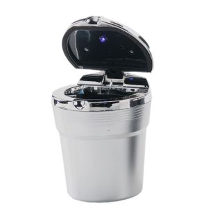 Khay Tàn Thuốc Ô Tô Đa Năng Có Đèn LED Phụ Kiện Nội Thất Sáng Tạo Nắp Đậy Đa Chức Năng Đồ Dùng Cá Tính Cho Xe Hơi
