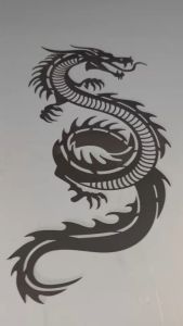 ฉลุลายมังกร มังกรมงคล เหล็ก1.2mm ใครสนใจสั่งซื้อได้เลยครับ (ราคานี้ไม่ทำสีครับ)