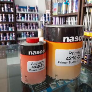 สีรองพื้นเทา Nason 4210-02 ขัดง่าย แห้งเร็ว ขนาด3ลิตร