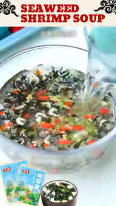 READY STOCK SEAWEED SHRIMP SOUP Easy to make shrimp & seaweed broth