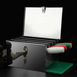TEKANAI | Stainless Steel Commercial Lockable Knife Storage Box