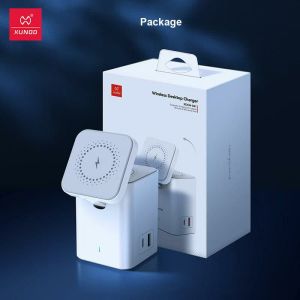XDCH-041 4in1 Magnetic Wireless  Desktop Charger