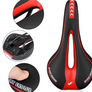 Sadel Sepeda Sport Balap Road & MTB Ringan PU Leather