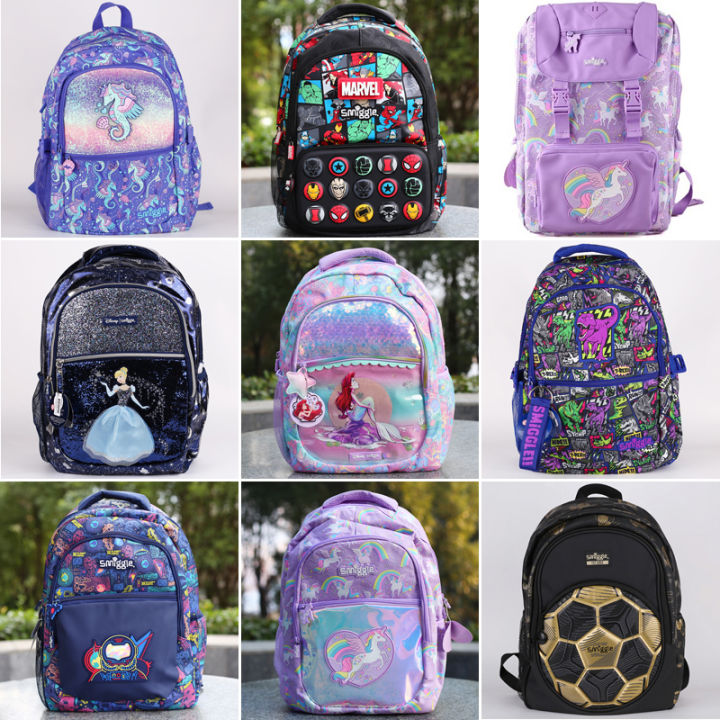Australian Schoolbag Smiggle Cartoon Primary and Secondary School