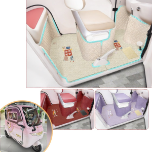Universal Full-Enclosure Footrest Pad Decorative Accessory