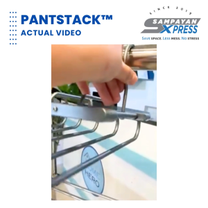 Sampayan Xpress PantStack™ Premium Aluminum Pants Hanger