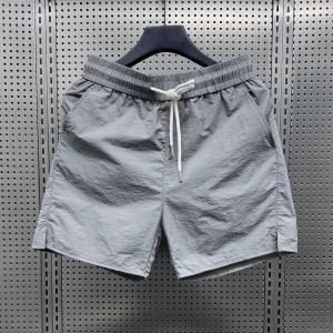 กางเกงขาสั้นชายผ้าโพลีเอสเตอร์ระบายอากาศได้ดีแห้งเร็ว 4 ชิ้น ทรงหลวม กางเกงขาสั้นชายหาด ทรงหลวม ทรงตรง ทรงหลวม ทรงหลวม