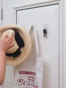 ตะขอแปะผนัง ตะขอแขวน ตะขอติดผนัง ตะขอกาวติดผนัง ตะขอแขวนติดผนัง ที่แขวนติดผนัง ตะขอติดผนังแบบใส ตะขอแขวนอเนกประสงค์