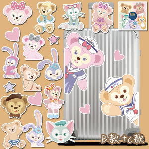 Adorable Oulimi Travel Luggage Sticker for MacBook Notebook Computer iPad Stylish European Style Colorful Decal