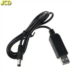 Cáp Sạc USB A Từ WiFi Sang Power Bank Đầu Nối DC 5.5*2.1mm Bộ Chuyển Đổi Tăng Áp 5V 9V 12V Kèm Cáp USB 1m
