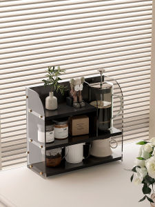 Acrylic Cosmetic Storage Rack Perfume Cup Organizer Coffee Cup Holder Multi-layer Desktop Organizer for Personal Care Supplies