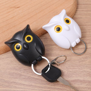【On Sale】Black Night Owl Wall Key Holder Hanging Magnet Hook Keep Keychains Key Ring for Home