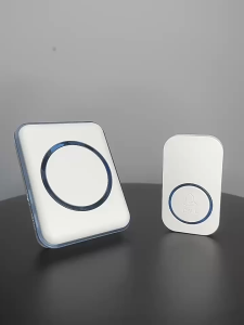 Wireless Doorbell Smart Digital Home LED Light Battery Operated 60 Ringtones Adjustable Volumes