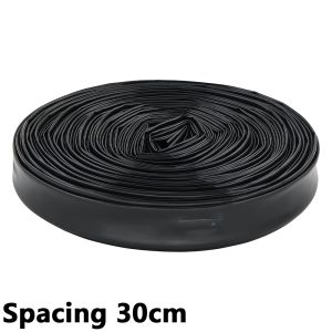50/100m Drip Tape 16mm PE Tubing Spacing 10-40cm for Garden Greenhouse Watering Farm Agricultural Irrigation Soaker Hose Dripper