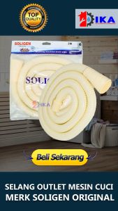 Selang mesin cuci OUTLET 3m / PEMBUANGAN AIR KOTOR DARI MESIN CUCI / lentur panjang bagus-1PCS