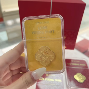 Quà Tặng Long Vượng Phát LNRAN Vàng 24k Huy Thanh Jewelry (Kèm Túi Gấm)