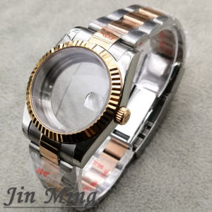 High Quality 36mm 40mm S Crown NH35 Mens Watch Case Strap Parts Sapphire Glass For NH34 NH35 Nh36 NH38 ETA2824 PT5000 Movement