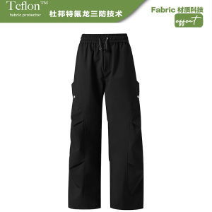 Mens Three-in-One Fleece Lined Casual Ski Pants Windproof Waterproof Cold Proof Warmth Workwear Trousers Autumn Winter Fashion
