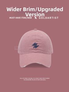 GOLD ARTIST | Face-Slimming Large Brim Snapback Cap